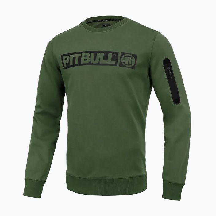 Men's Pitbull West Coast Beyer Crewneck sweatshirt olive 5
