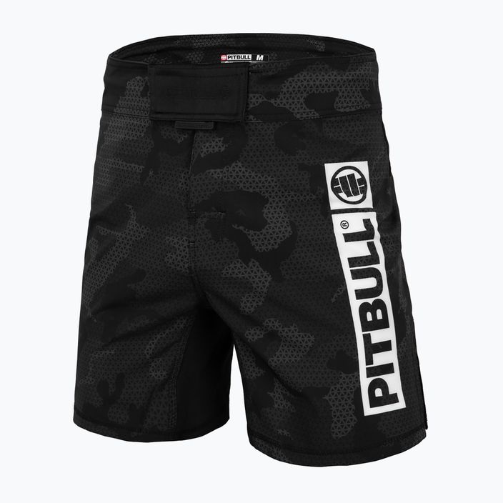 Men's grappling shorts Pitbull West Coast Grappling 3 Net Camo Hilltop 2 black