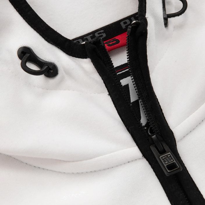 Men's sweatshirt Pitbull West Coast Hermes Hooded Zip off white 5