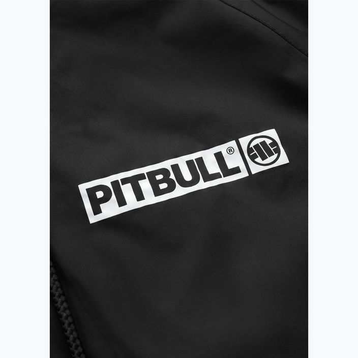 Men's Pitbull West Coast Athletic Hilltop Hooded Nylon jacket black 7
