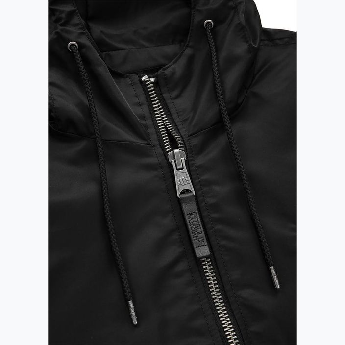Pitbull West Coast men's Starwood 2 Hooded Flight jacket black 6