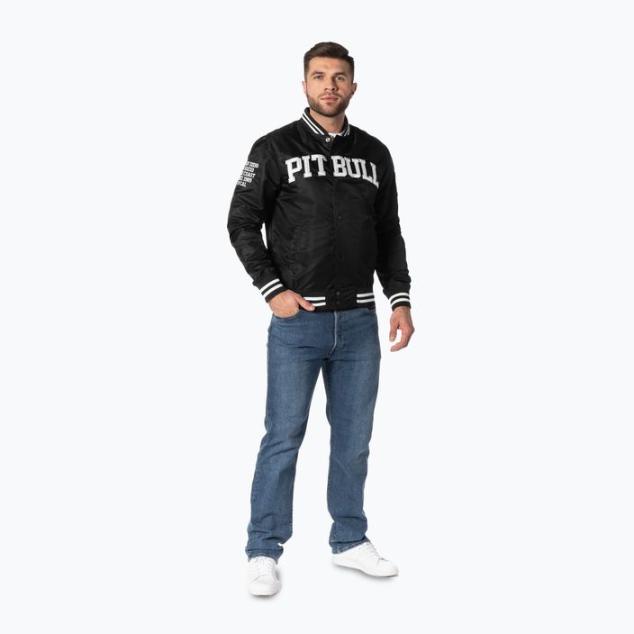Pitbull West Coast men's Tyrian 2 Varsity jacket black 2