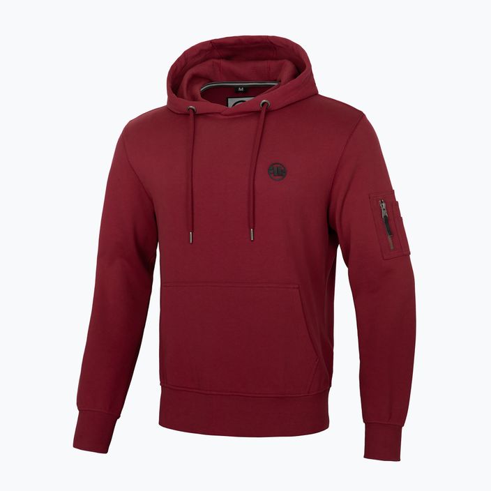 Men's sweatshirt Pitbull West Coast Everts Hooded burgundy