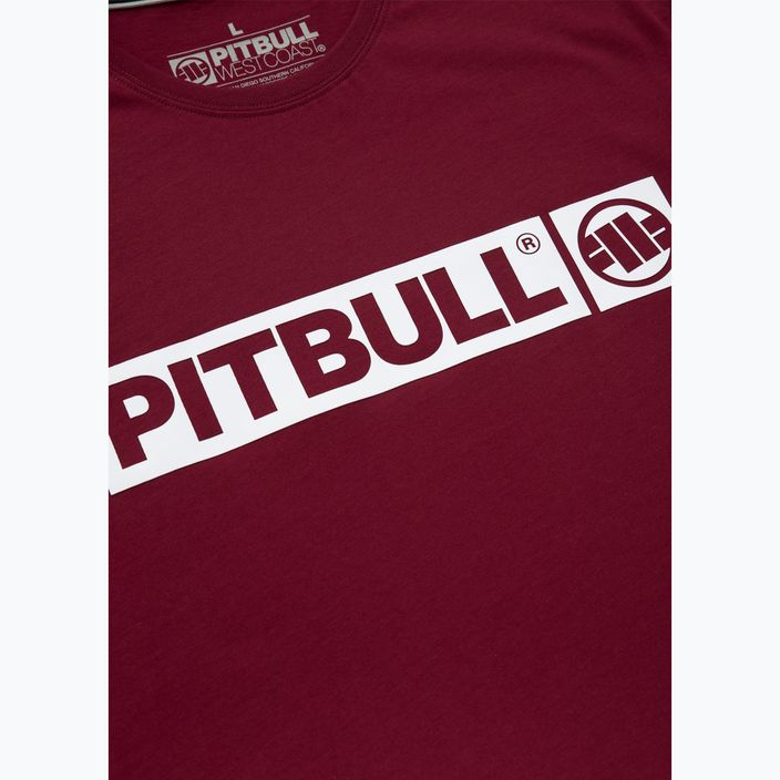 Pitbull West Coast men's Hilltop t-shirt burgundy 3