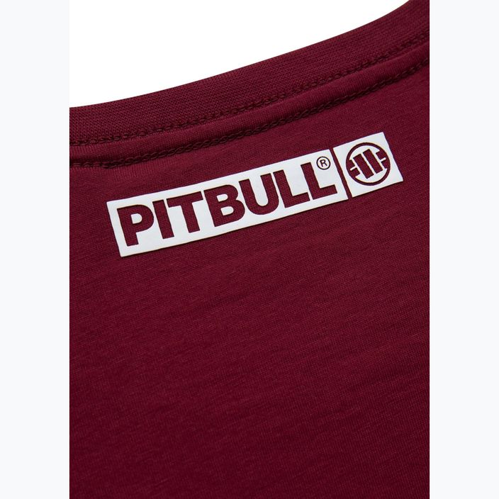 Pitbull West Coast men's Hilltop t-shirt burgundy 5