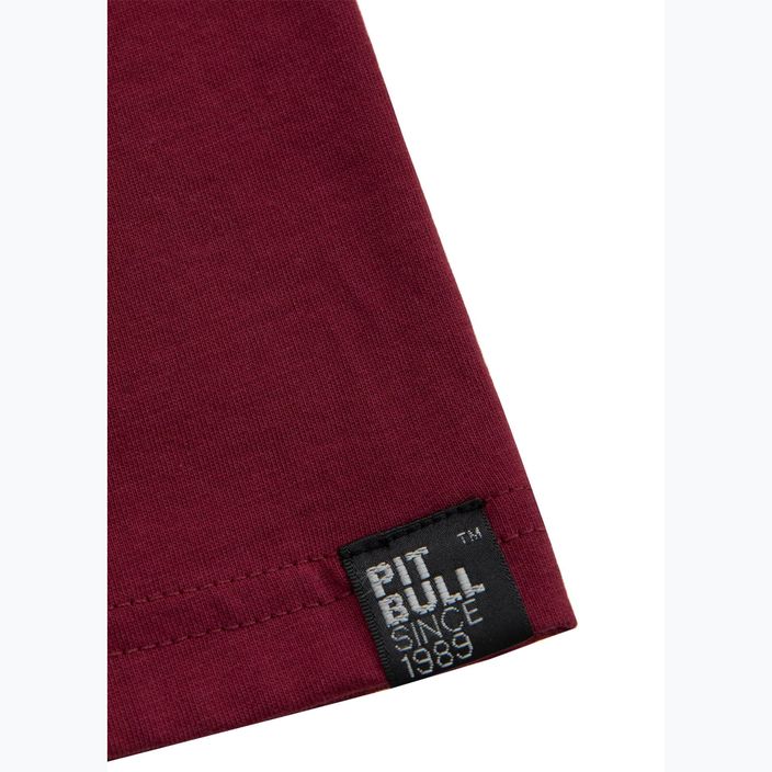 Pitbull West Coast men's Hilltop t-shirt burgundy 7