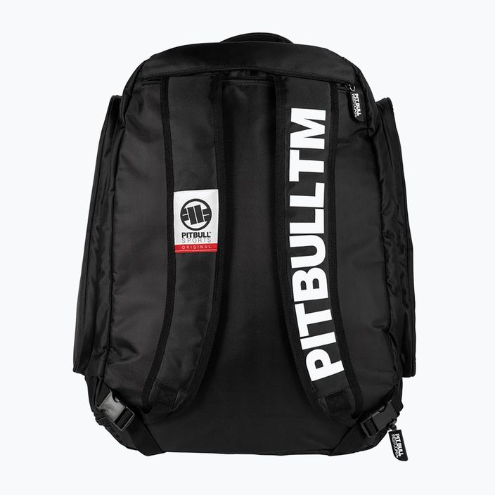 Pitbull West Coast Logo 2 Convertible 60 l training backpack black 3