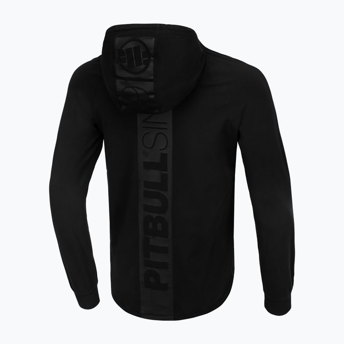 Men's sweatshirt Pitbull West Coast Hilltop Hooded black 2