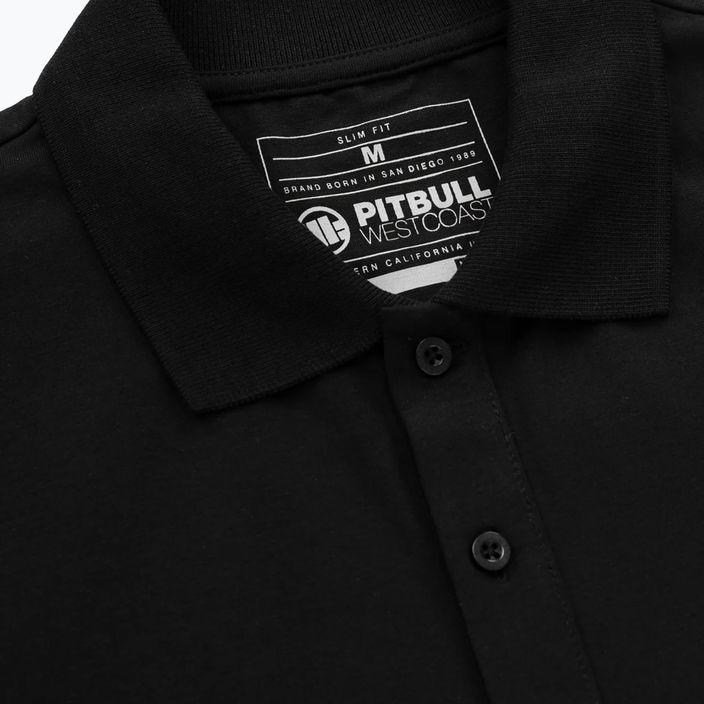 Men's polo shirt Pitbull West Coast Polo Jersey Small Logo black 3