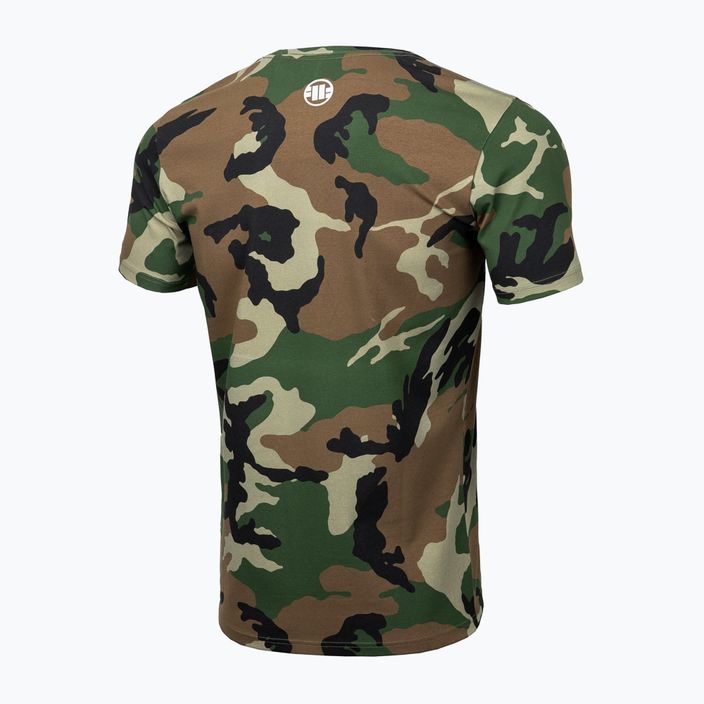 Pitbull West Coast Classic Boxing woodland camo men's t-shirt 5