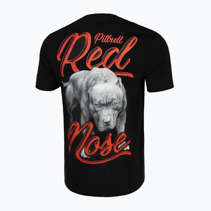 Pitbull West Coast Red Nose 23 black men's t-shirt 2
