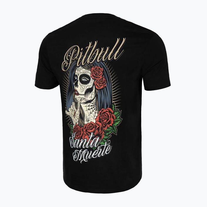 Men's T-shirt Pitbull West Coast Santa Muerte 23 black