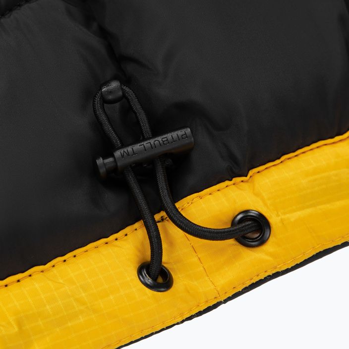 Pitbull West Coast men's winter jacket Evergold Hooded Padded yellow/black 15