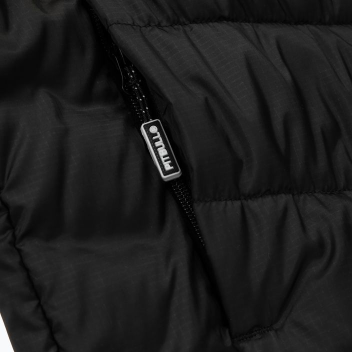 Pitbull West Coast men's winter jacket Evergold Hooded Padded black/black 11