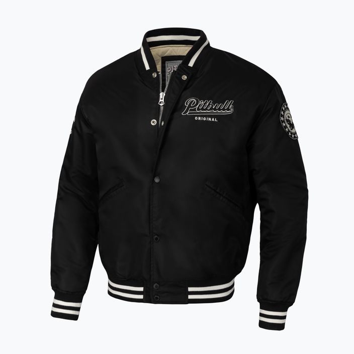 Men's Pitbull Seabridge Varsity winter jacket black 2