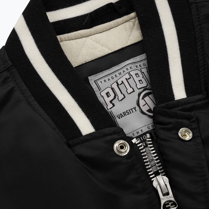 Men's Pitbull Seabridge Varsity winter jacket black 4