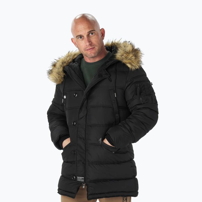 Men's winter jacket Pitbull West Coast Parka Kingston black