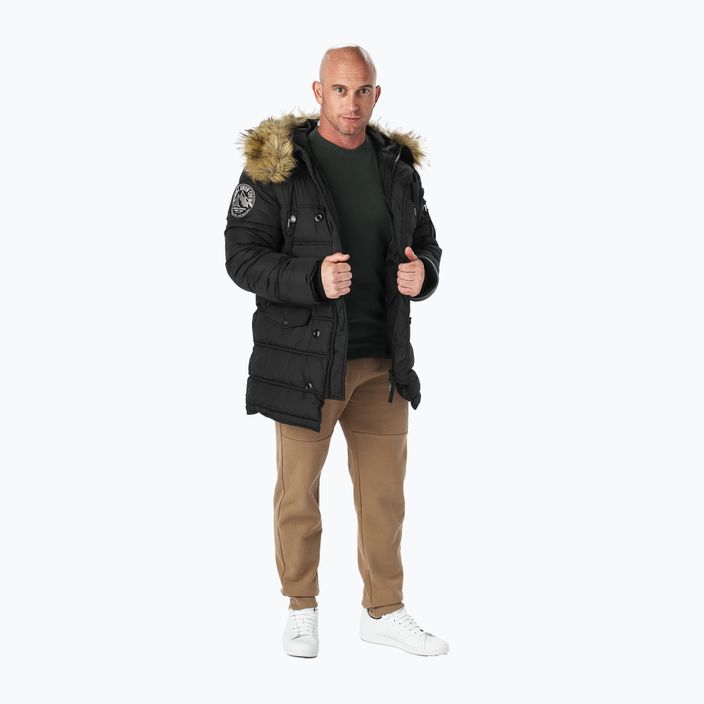 Men's winter jacket Pitbull West Coast Parka Kingston black 3