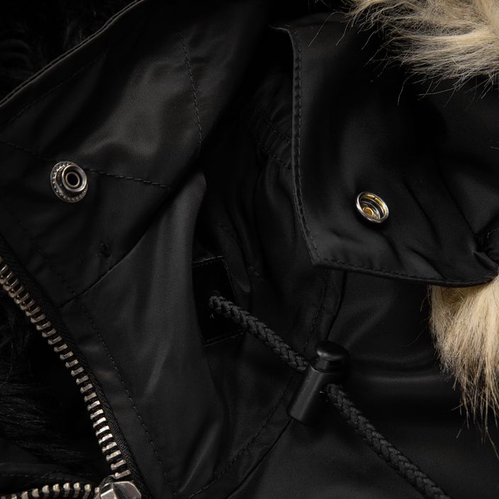 Men's Pitbull West Coast Harvest Hooded Bomber winter jacket black 8