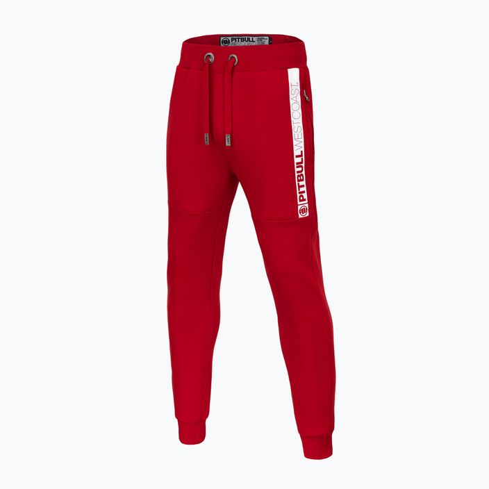 Pitbull West Coast men's New Hilltop Jogging trousers red 3