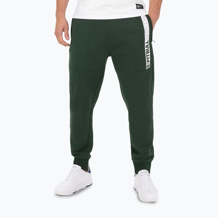 Pitbull men's New Hilltop Jogging trousers dark green