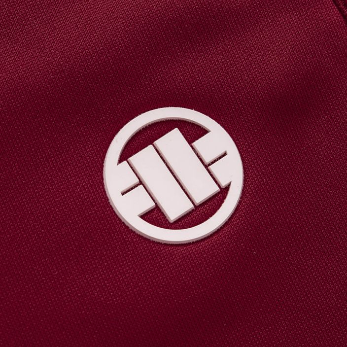 Pitbull West Coast men's Trackpants Tape Logo Terry Group burgundy 7