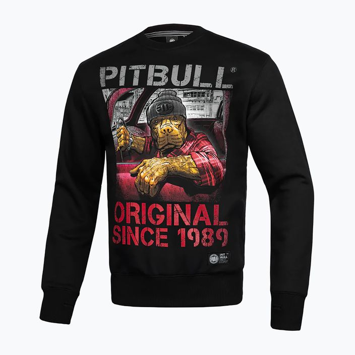 Men's Pitbull West Coast Drive Crewneck sweatshirt black 3