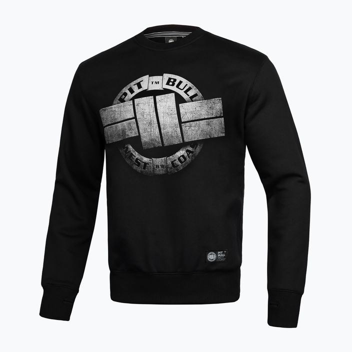 Men's Pitbull West Coast Steel Logo Crewneck sweatshirt black 3