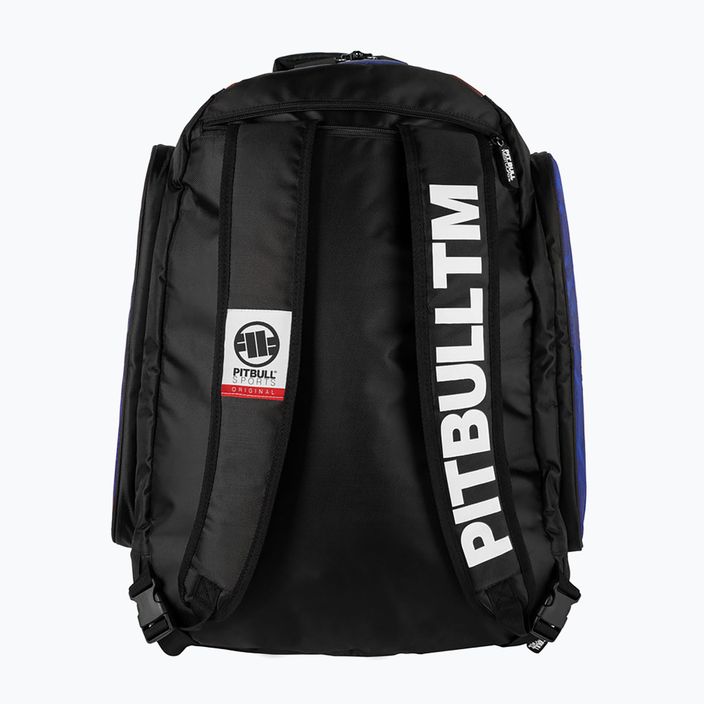 Pitbull West Coast Logo 2 Convertible 60 l training backpack royal blue 3