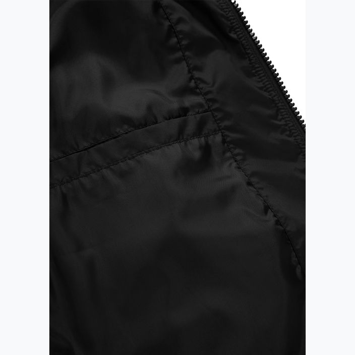 Men's Pitbull West Coast Whitewood Hooded Nylon jacket black 12