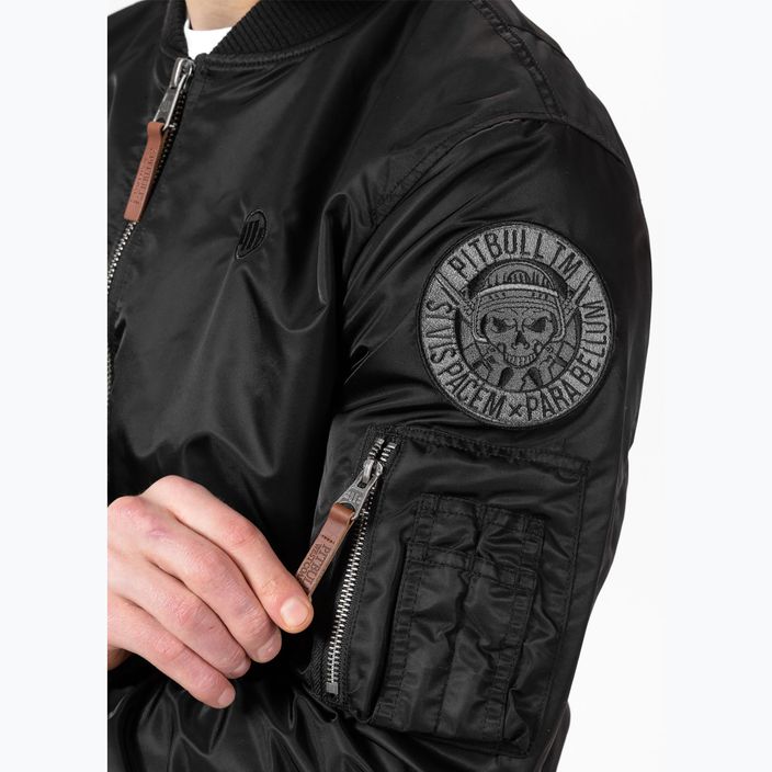 Pitbull West Coast men's jacket Ma 1 Logo Flight 2 black 2