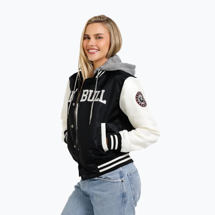 Pitbull West Coast women's jacket Eagle Ridge Hooded Varsity black