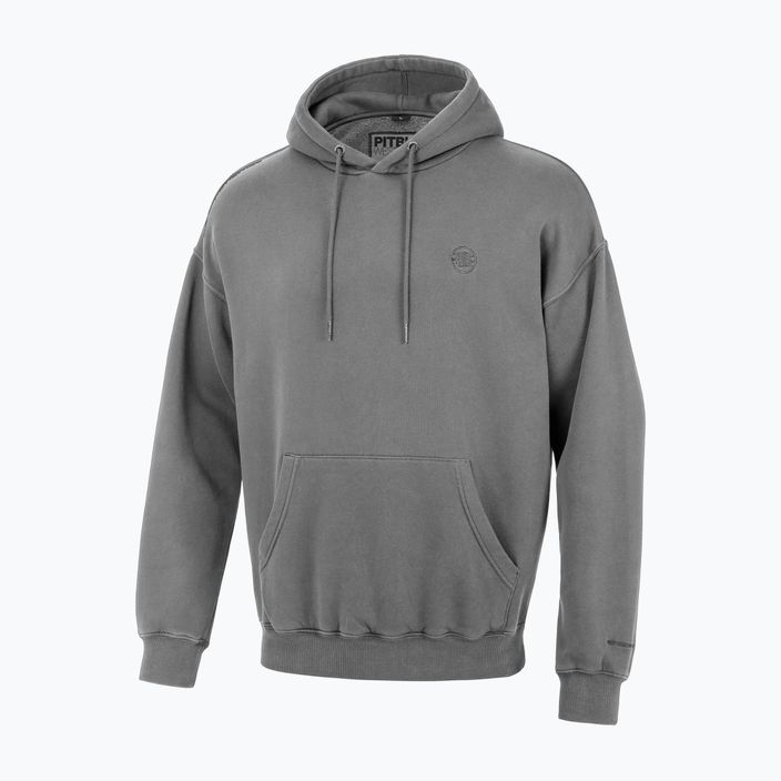 Men's Pitbull West Coast Lancaster Hooded sweatshirt grey 3