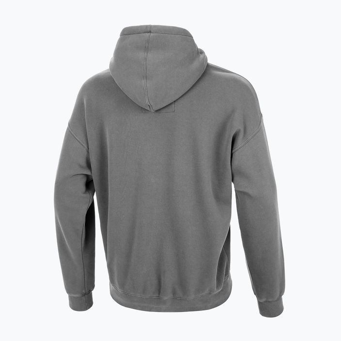 Men's Pitbull West Coast Lancaster Hooded sweatshirt grey 4
