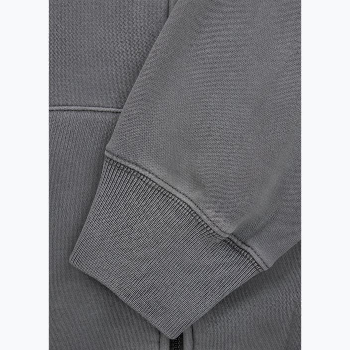 Pitbull West Coast women's sweatshirt Manzanita Washed Hooded Zip grey 9