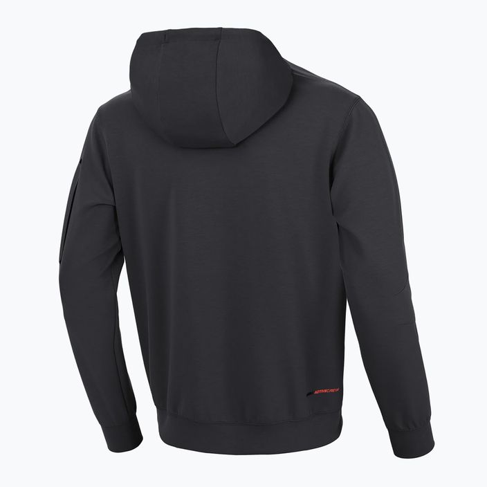 Men's Pitbull West Coast Explorer Hooded Zip sweatshirt graphite 2