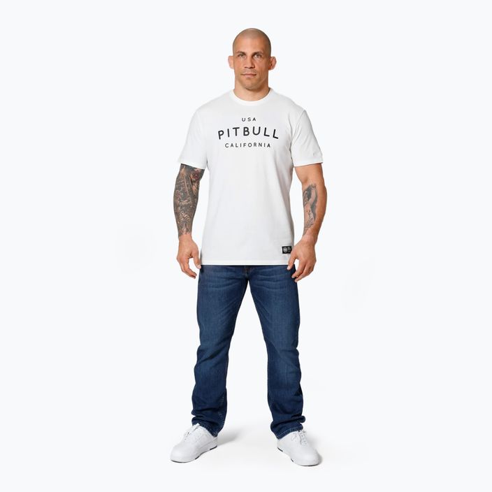 Pitbull West Coast men's t-shirt Usa Cal white 2