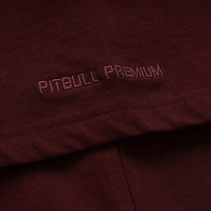 Pitbull West Coast men's t-shirt Usa Cal burgundy 7