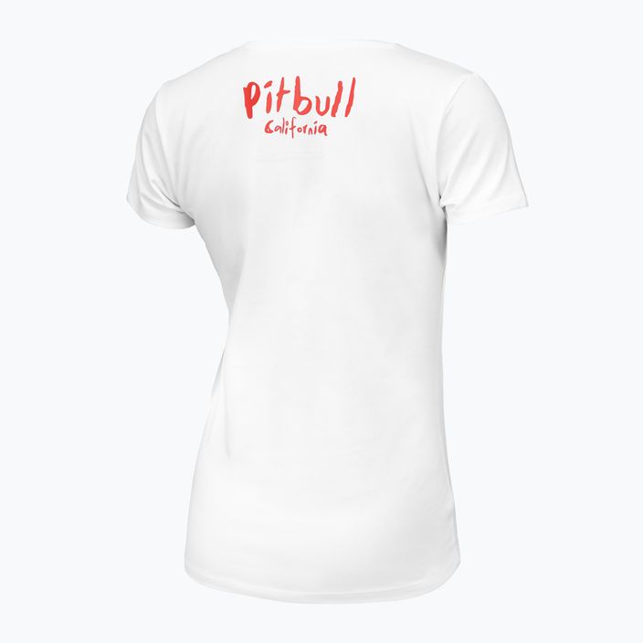 Pitbull West Coast women's t-shirt Watercolor white 2