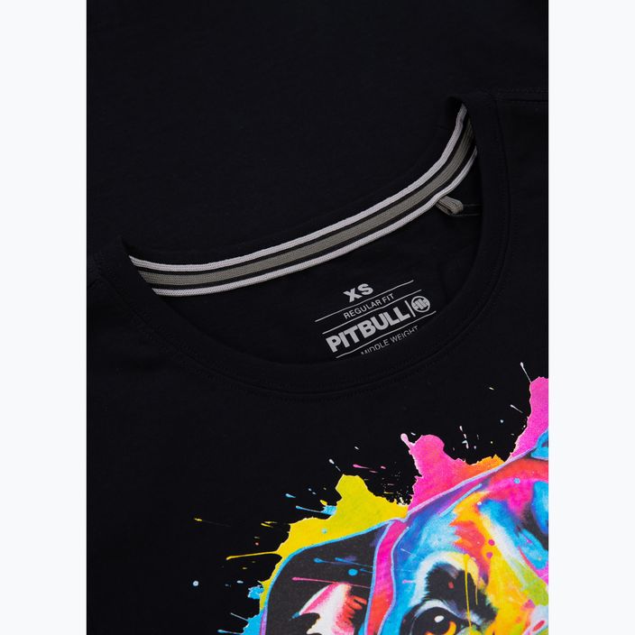 Pitbull West Coast women's t-shirt Watercolor black 3