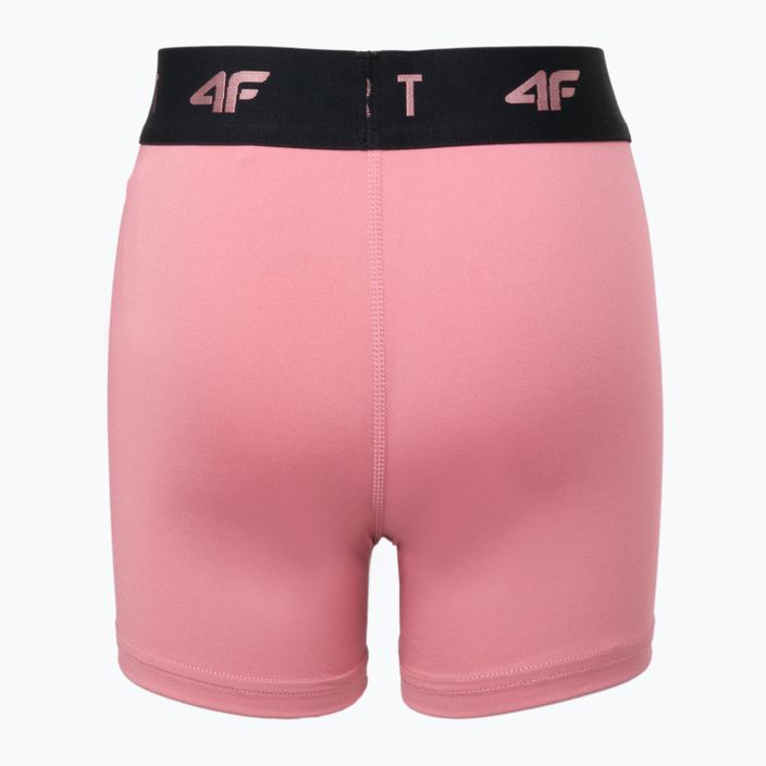 4F children's training shorts pink HJZ22-JSPDF001 2