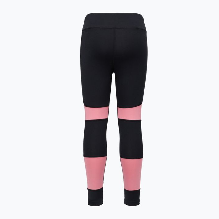 Children's leggings 4F black-pink HJZ22-JSPDF003-90S 4