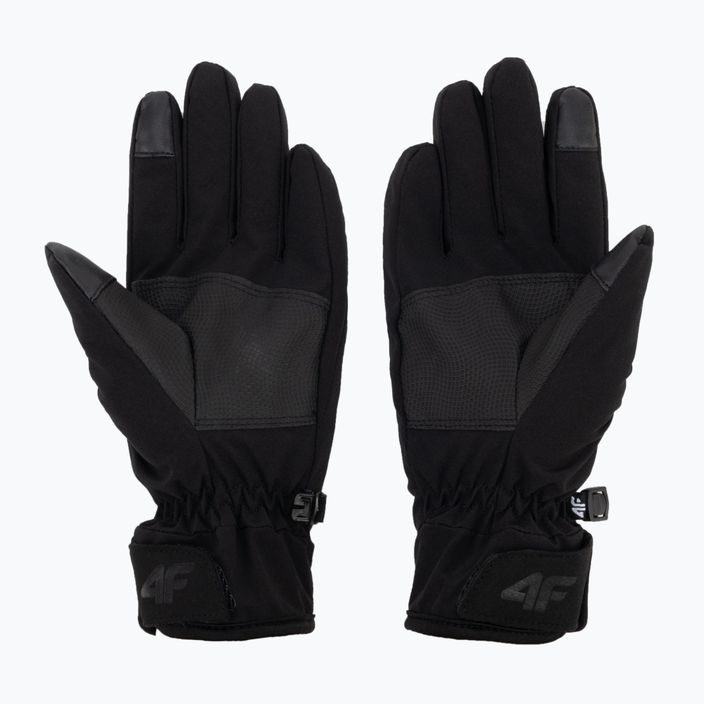 4F trekking gloves black H4Z22-REU001 2