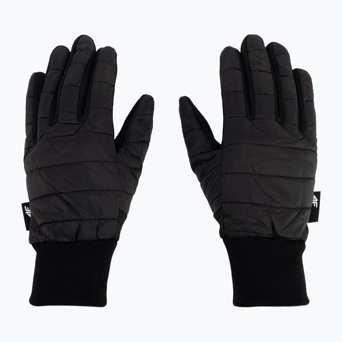 4F trekking gloves black H4Z22-REU005 3