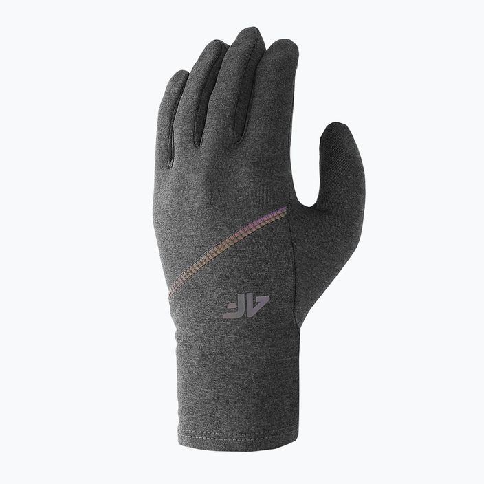 4F trekking gloves grey H4Z22-REU009 5