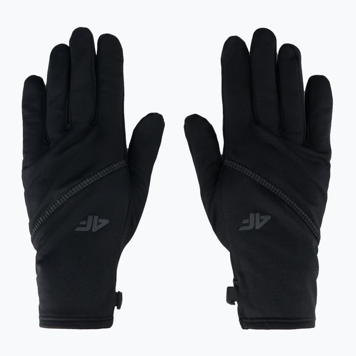 4F trekking gloves black H4Z22-REU009 3
