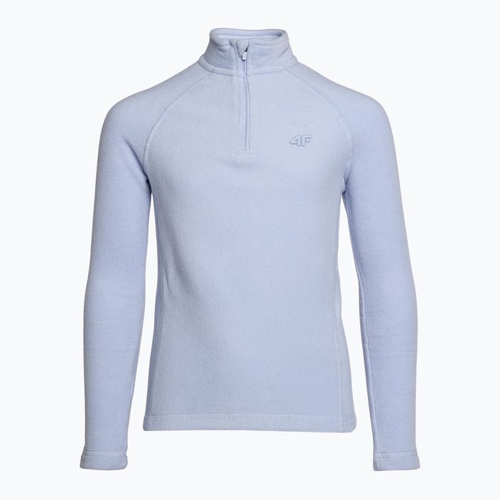Children's 4F fleece sweatshirt blue HJZ22-JBIDP001 3