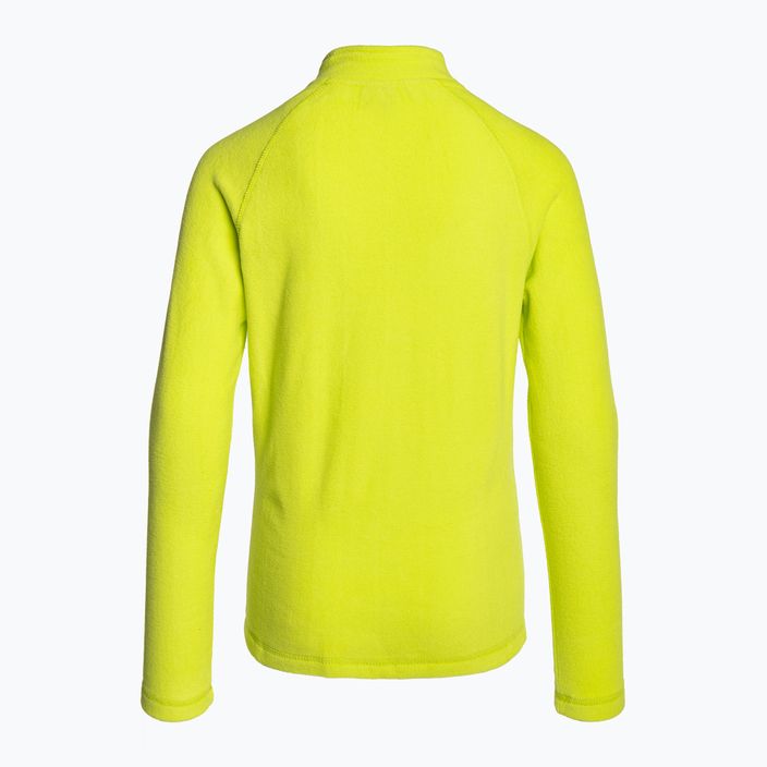 Children's 4F fleece sweatshirt green HJZ22-JBIMP001 4