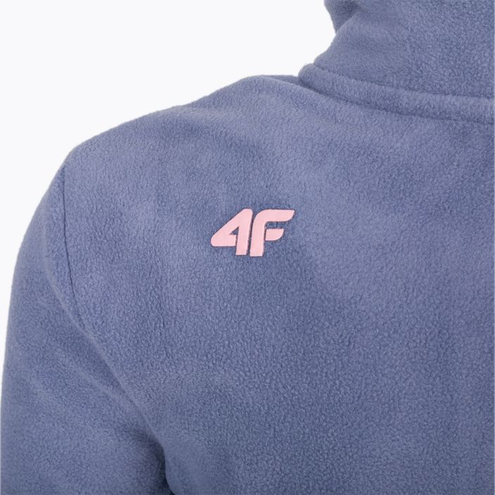 Children's fleece sweatshirt 4F grey HJZ22-JPLD001 5