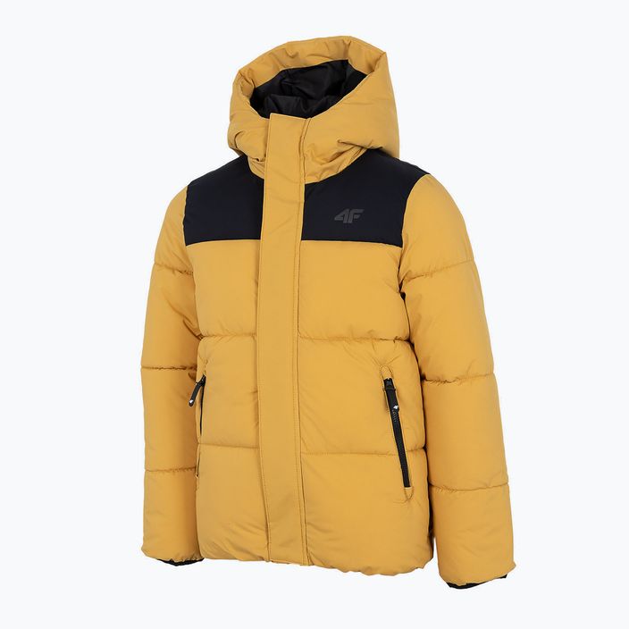 Children's down jacket 4F yellow HJZ22-JKUMP004 3
